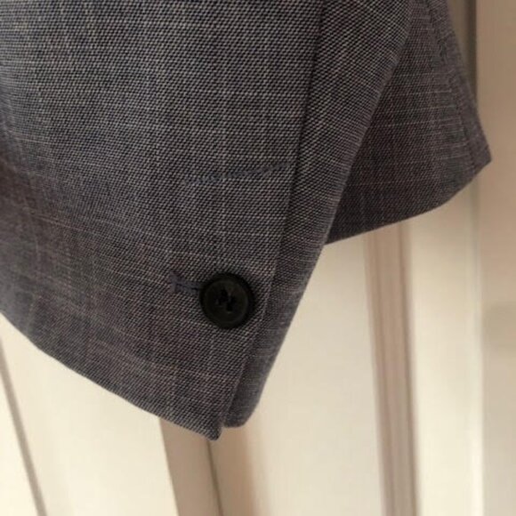 Zara Women's Blazer in Heathered Blue Grey (matching pants available separately) - Picture 7 of 10